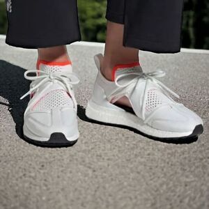 Stella McCartney x Adidas | Cutout Ultra Boost Trainer | White Knit Sneaker Sz 9